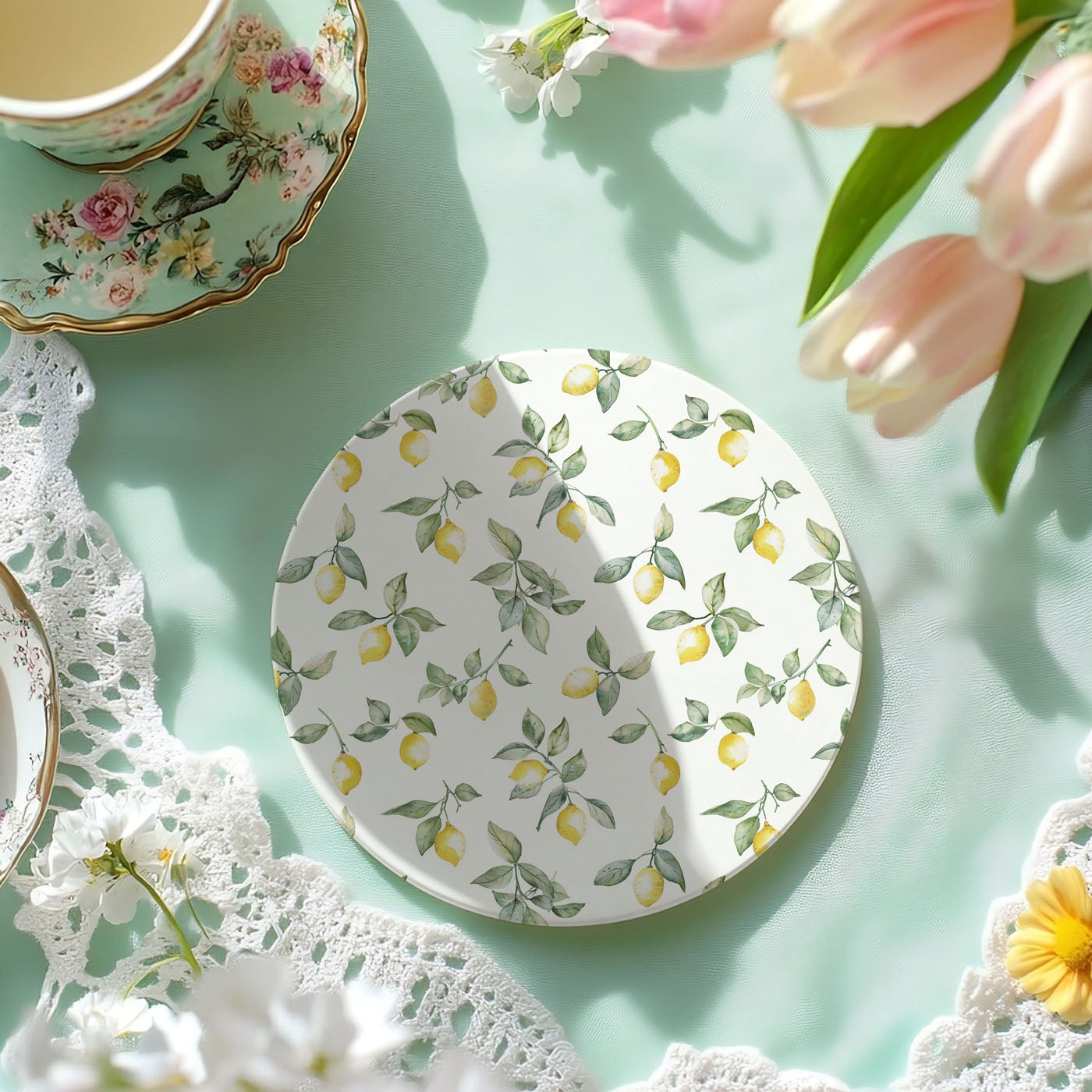 mediterranean interior design ideas
mediterranean coastal decor
mediterranean style tiles
mediterranean lemonade kitchen accents
lemon decor
lemon kitchen gift ideas
lemon coasters